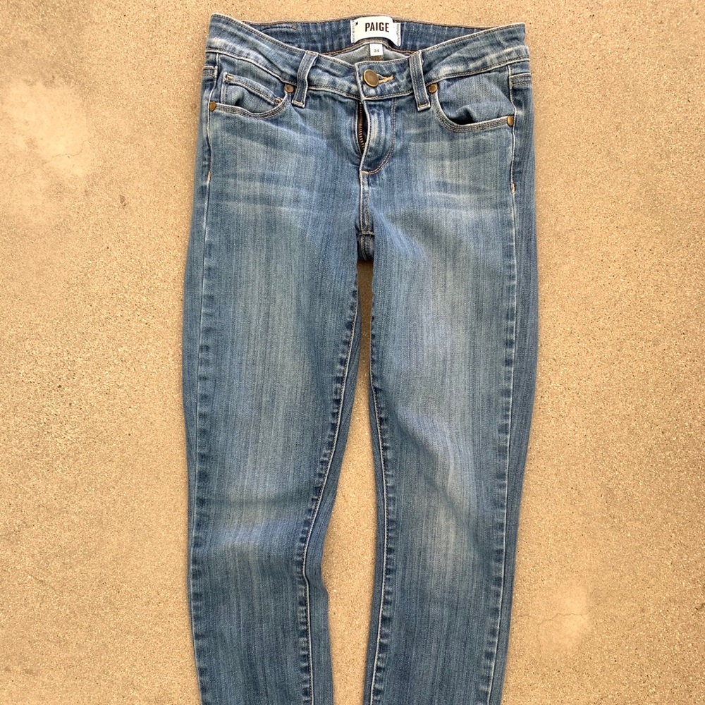 Paige Skinny Jeans Size 24